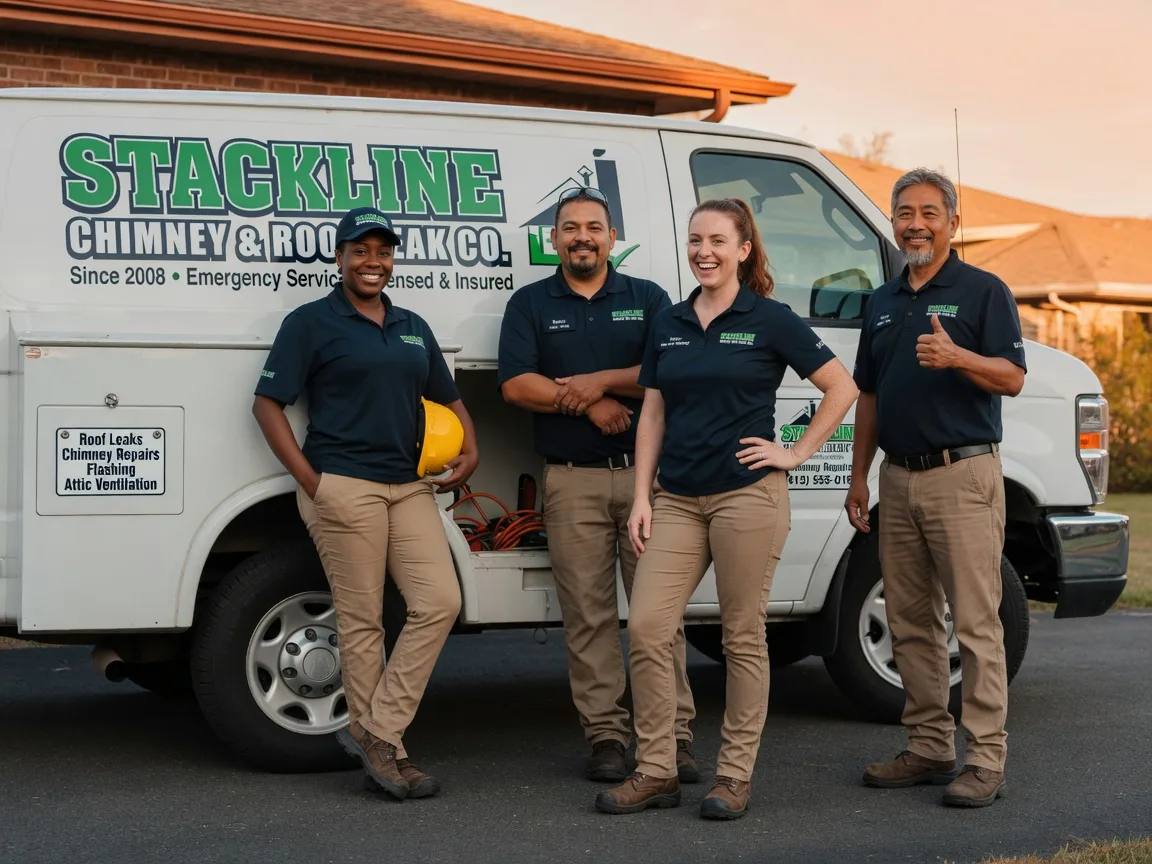 Chimney flashing repair company in Plains, TX